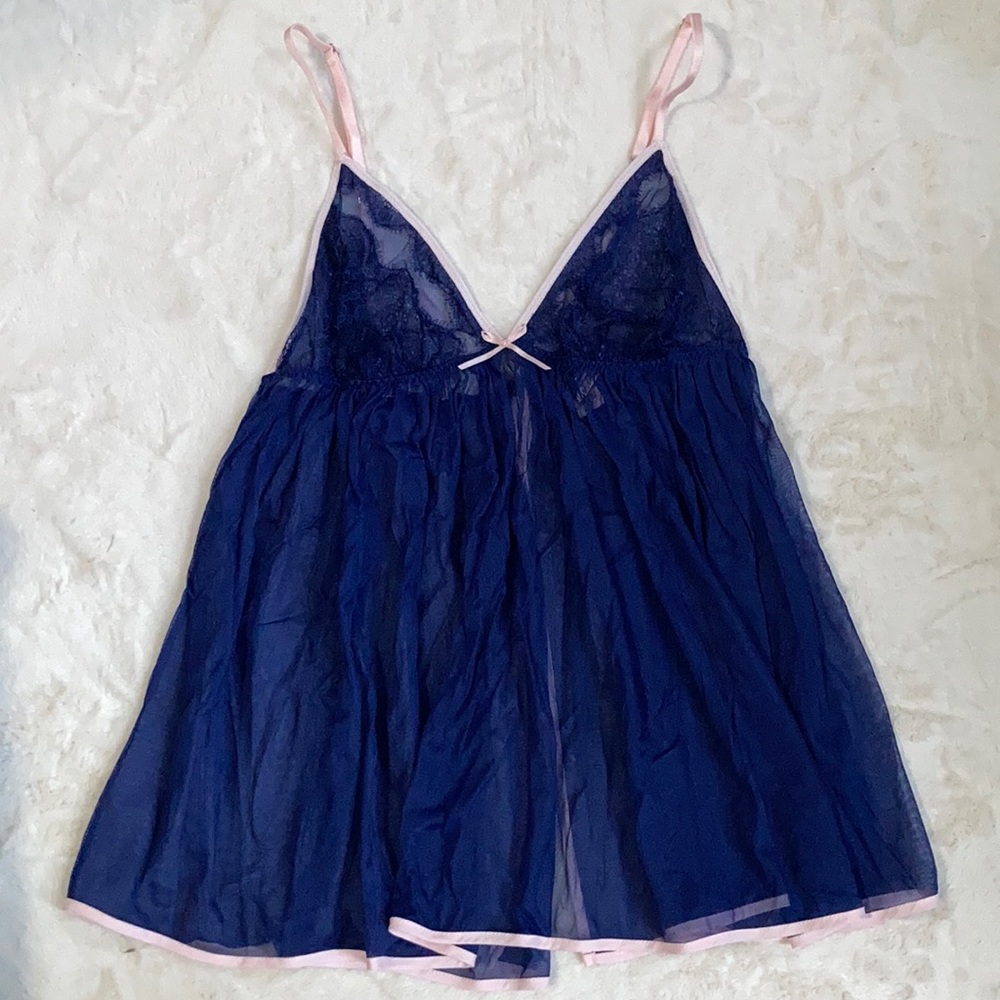 🎉 Victoria’s Secret baby doll lace mesh lingerie